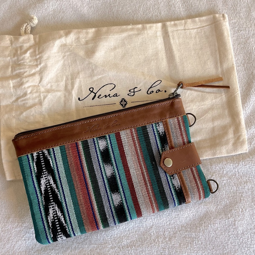 Nena & Co. Blue Lagoon Everything Clutch